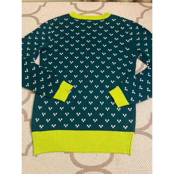Star Wars Christmas Yoda Joy In The Galaxy Green Holiday Sweater, size small - Picture 9 of 9